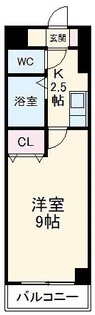 A・City朝日町【2階】の間取り