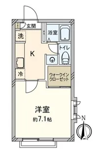 けやきコート【1階】の間取り