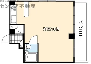 グランドールハタダ【3階】の間取り