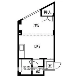 NYパレス【2階】の間取り