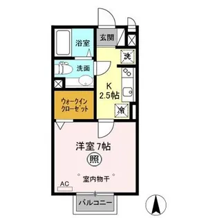ドミトリー【2階】の間取り