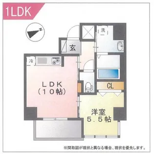 Chez KOTOBUKI~シェ コトブキ~【5階】の間取り