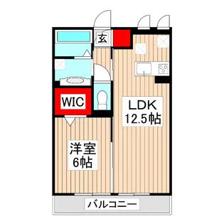 ラ・フォンテ【1階】の間取り