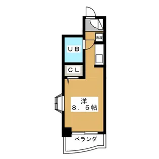 ベルシェ船橋ラマージュ【5階】の間取り