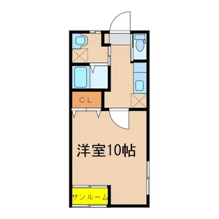 Win-Win札元 C棟【2階】の間取り