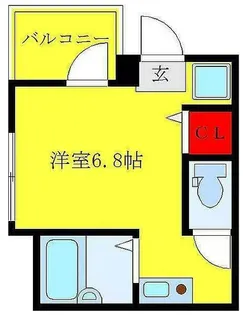 チェルシーハイツ大塚【3階】の間取り