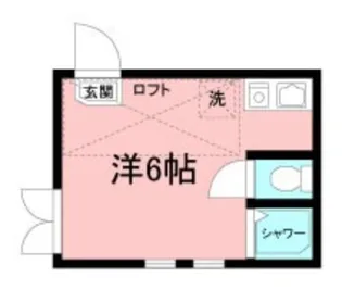 グレースマリー【2階】の間取り