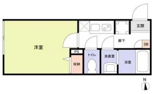 草加市瀬崎新築アパート【3階】の間取り