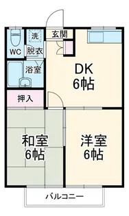 エステートピア88【1階】の間取り