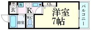villa coco【2階】の間取り