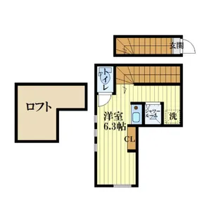 ハウスベスタ【2階】の間取り