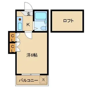 K’sIII【1階】の間取り