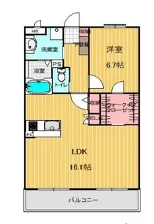ルーチェ【3階】の間取り
