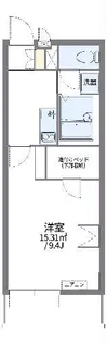 レオパレスアゼリアパーク【3階】の間取り