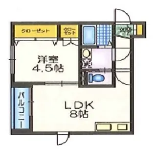 パークファミリア【1階】の間取り