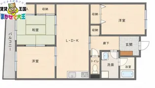 エクセレンス下屋敷II【4階】の間取り