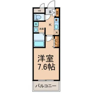 コートデリヴィエール上飯田【3階】の間取り