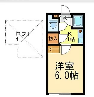 フラット町屋【1階】の間取り