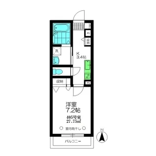 STELLAR【4階】の間取り