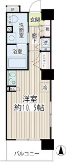 エクセル川崎WEST【3階】の間取り