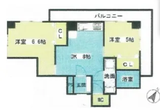 メゾン台町【2階】の間取り
