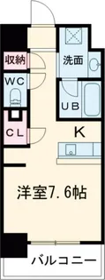 JMFResidence町田【7階】の間取り