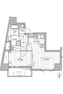 カーサラスク目白台【5階】の間取り