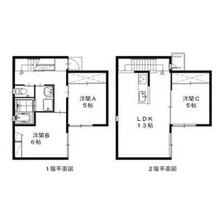 メゾンクローバーの間取り