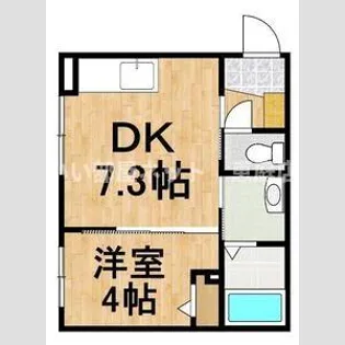 和Misawa【4階】の間取り