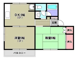 瑞光ハイム【2階】の間取り