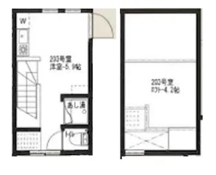 アーバンプレイス中野コア【2階】の間取り