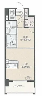 オーキッドレジデンス上呉服【6階】の間取り