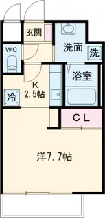 クレシタ大国【5階】の間取り