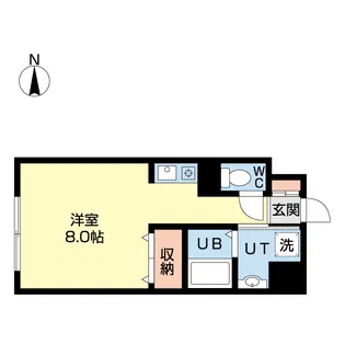 アクティヴマンション【5階】の間取り