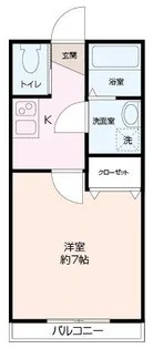 ベルガーデン【2階】の間取り