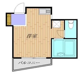 コンフォール小机B棟【1階】の間取り