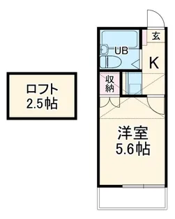 アネックス宮前平【1階】の間取り