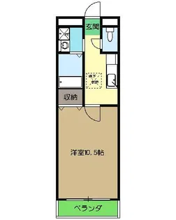 グリーン ヴェール【3階】の間取り