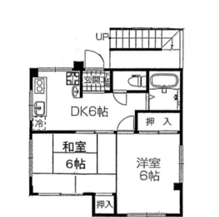 桜マンション【1階】の間取り