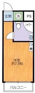 サンビルディング【2階】の間取り