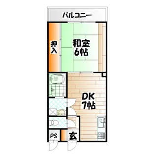 GRANDーRESIDE LIBERA【1階】の間取り