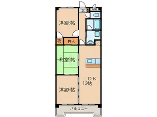 ベストハピネス【1階】の間取り