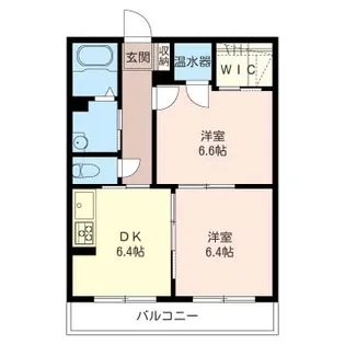 シャルムみのりCIII【1階】の間取り