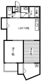 エスペランザ【2階】の間取り