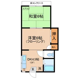 グラティーチュードハウス【1階】の間取り