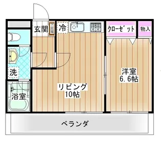 エクセレンス【3階】の間取り