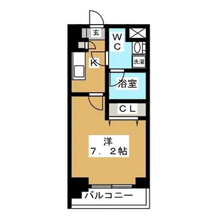 エレンシアK【10階】の間取り
