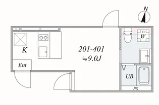 trias ogikubo【2階】の間取り