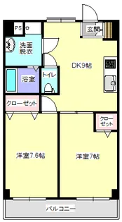 ソレイユ【2階】の間取り