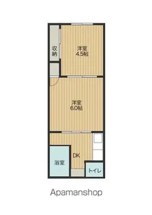 こなみ荘【1階】の間取り